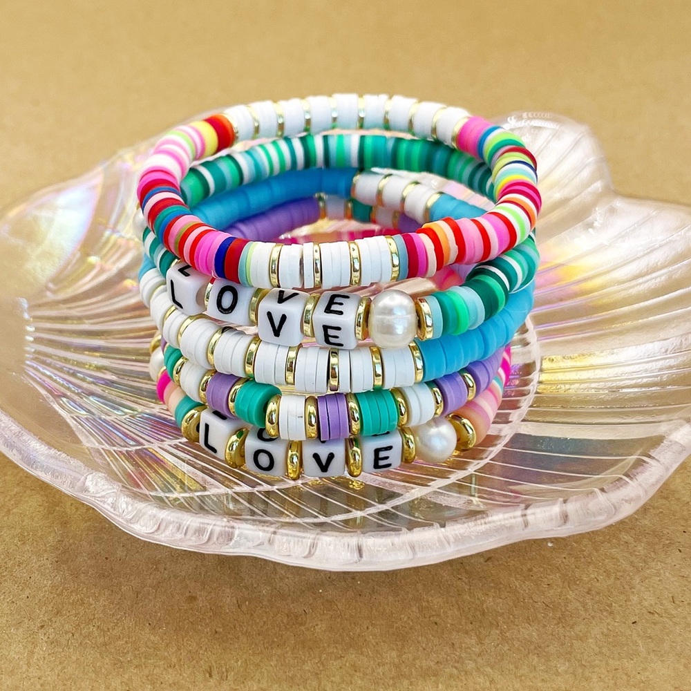 Multicolor Soft Ceramic Bracelet $8 each